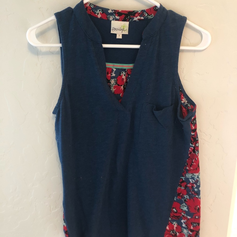 Anthropologie Porridge Sleeveless Blouse